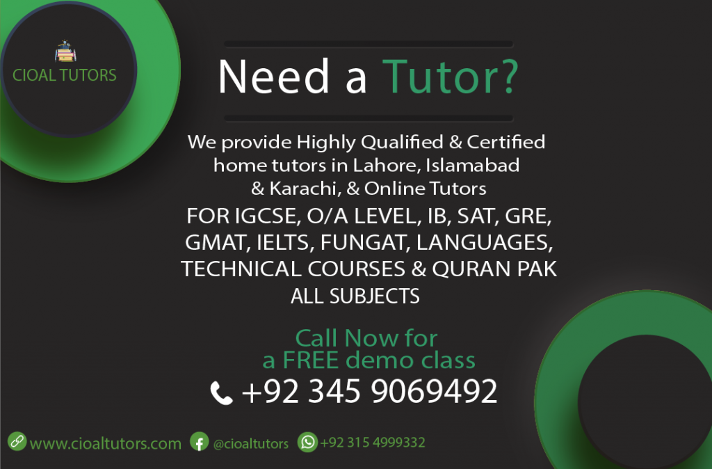 Home tuition in Lahore Model Town​